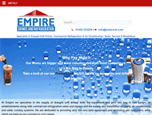Tablet Screenshot of empireuk.com